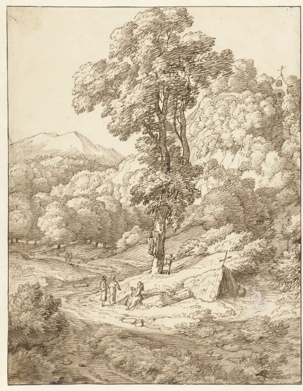 De hermitage Wall Art by Jacob Esselens - High-Resolution Digital Print