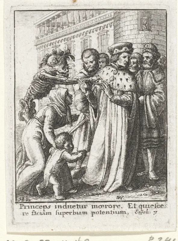 De hertog en de Dood Wall Art by Unknown - High-Resolution Digital Print