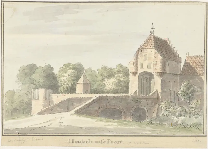De Heukelomse poort te Asperen Wall Art by Unknown - High-Resolution Digital Print