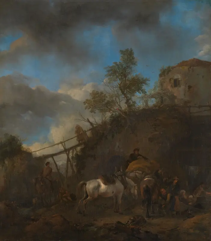 De hoefsmid Wall Art by Unknown - High-Resolution Digital Print