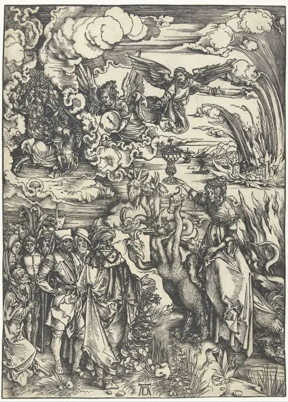 De hoer van Babylon Wall Art by Unknown - High-Resolution Digital Print