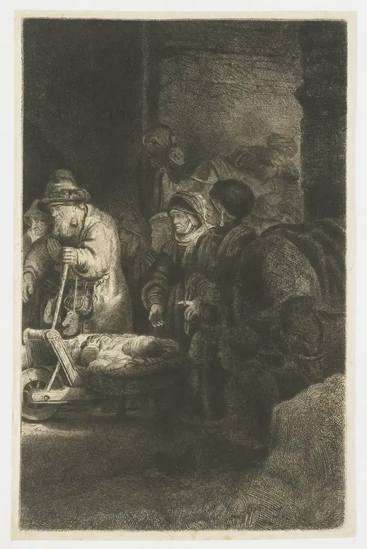 De Honderdguldenprent: de ezel, de kameel en de kruiwagen Wall Art by William Baillie - High-Resolution Digital Print