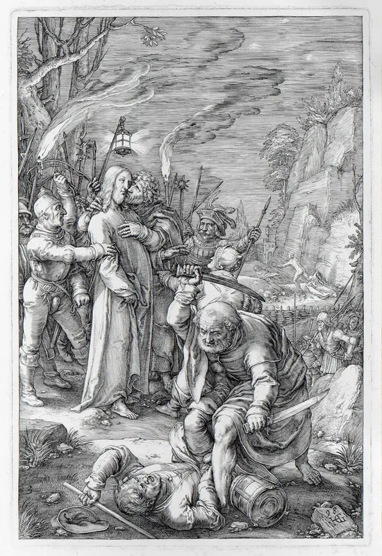 De Judaskus Wall Art by Lucas van Leyden - High-Resolution Digital Print