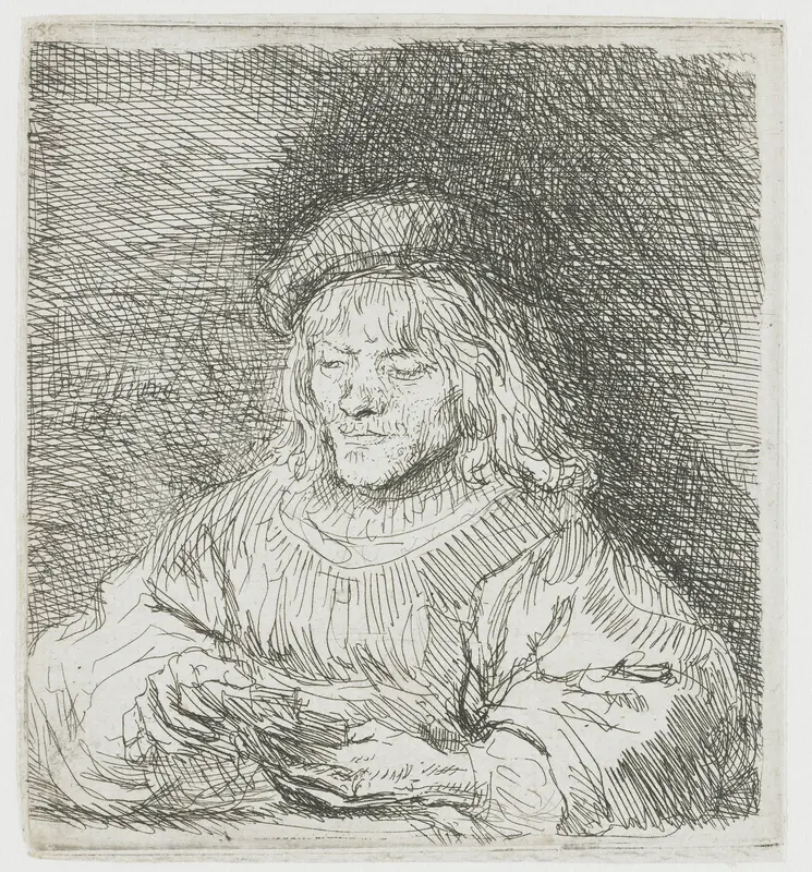 De kaartspeler Wall Art by Unknown - High-Resolution Digital Print