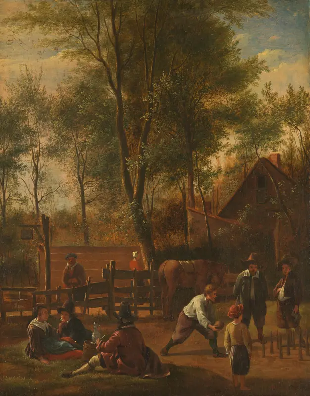 De kegelaars Wall Art by Unknown - High-Resolution Digital Print