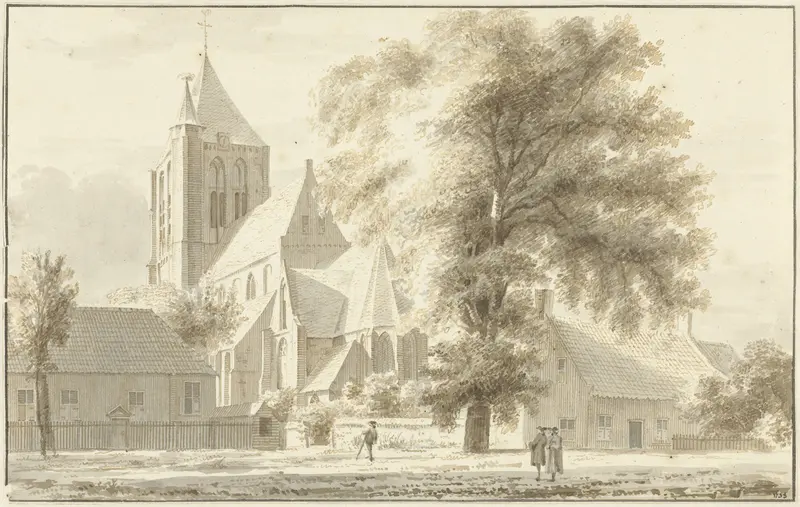 De kerk van Geffen Wall Art by Unknown - High-Resolution Digital Print