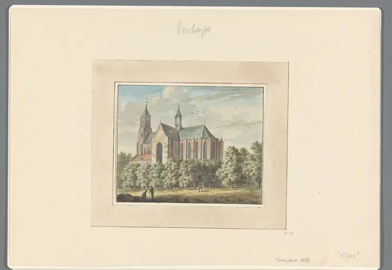 De kerk van Terheijden Wall Art by anonymous - High-Resolution Digital Print