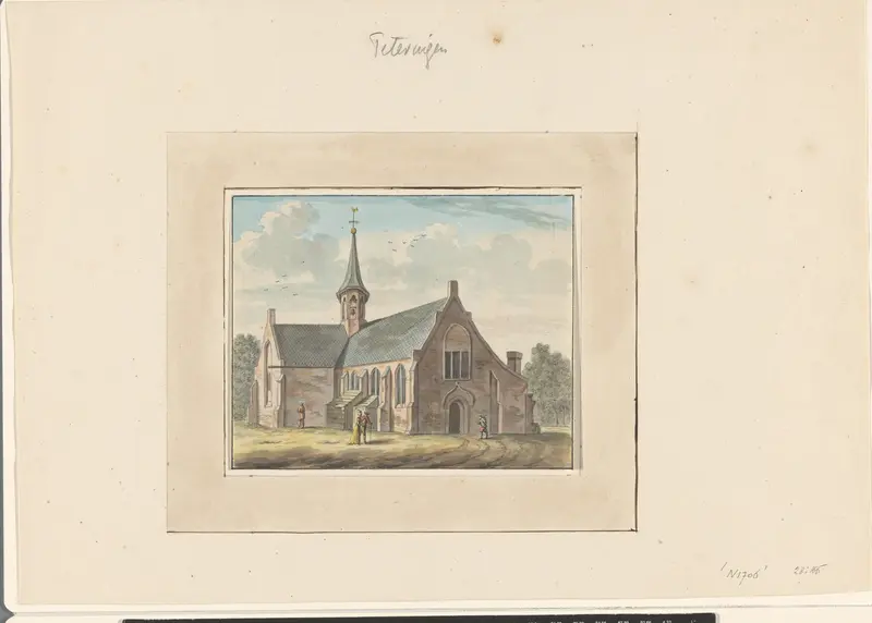 De kerk van Teteringen Wall Art by anonymous - High-Resolution Digital Print