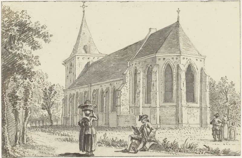 De kerk van Zeist Wall Art by Reinier Vinkeles (I) - High-Resolution Digital Print