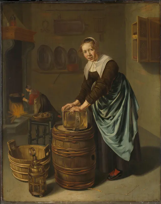 De ketelschuurster Wall Art by Unknown - High-Resolution Digital Print