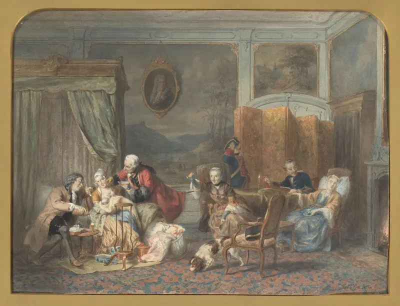 De kraamkamer Wall Art by Unknown - High-Resolution Digital Print