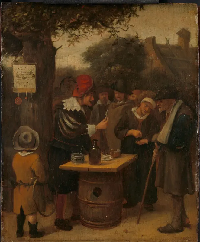 De kwakzalver Wall Art by Unknown - High-Resolution Digital Print