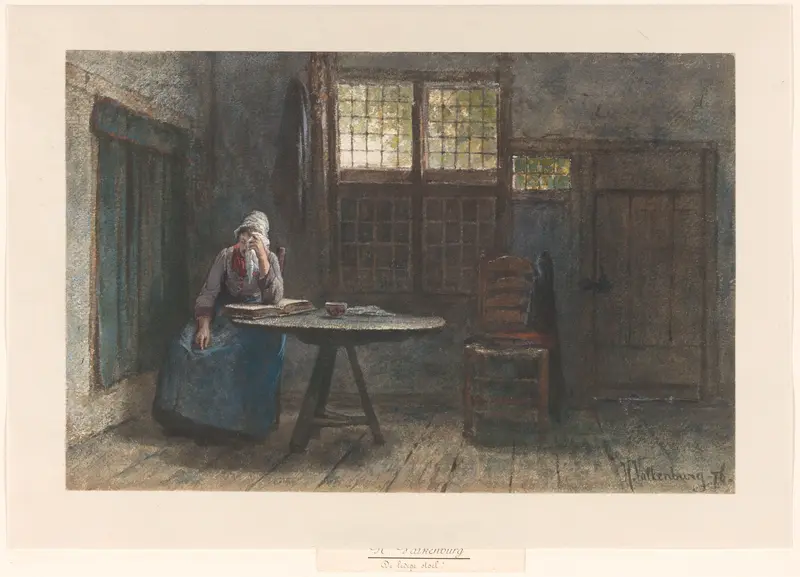 De ledige stoel Wall Art by Unknown - High-Resolution Digital Print