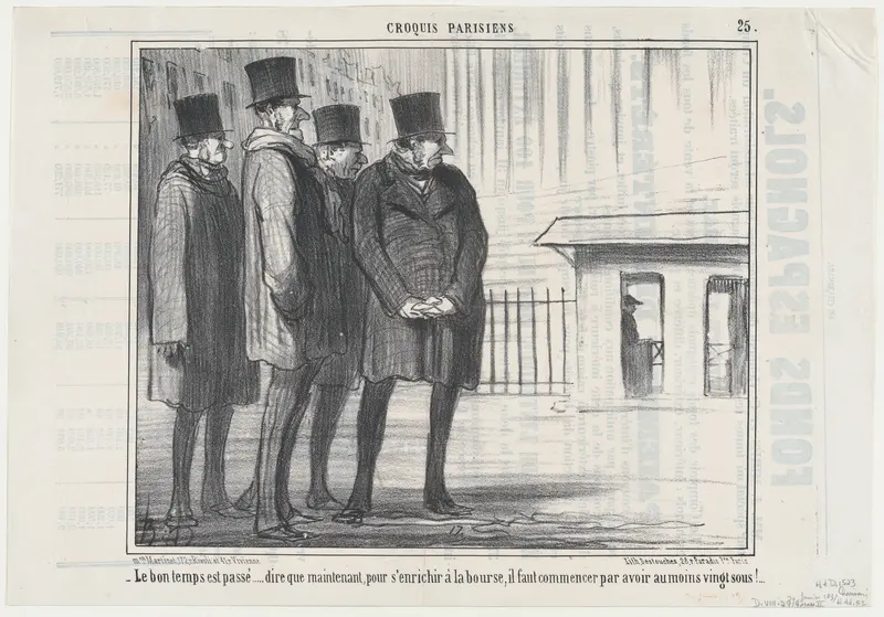 De l'utilité d'une famille pour une cantatrice, from Croquis Dramatiques, published in Le Charivari, January 28, 1857 Wall Art by Honoré Daumier - High-Resolution Digital Print