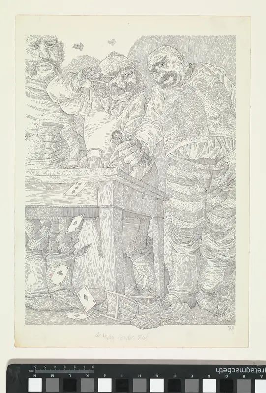 De man zonder ziel Wall Art by Unknown - High-Resolution Digital Print