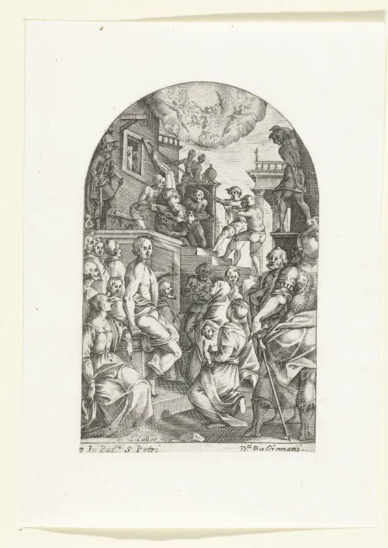De marteldood van Petrus Wall Art by Unknown - High-Resolution Digital Print