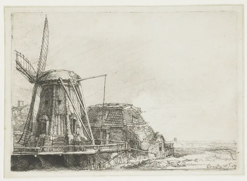 De molen Wall Art by Unknown - High-Resolution Digital Print