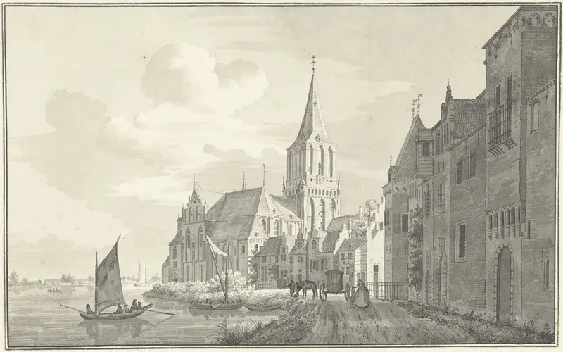 De Munster Kerk te Emmerich Wall Art by Pieter Jan van Liender - High-Resolution Digital Print
