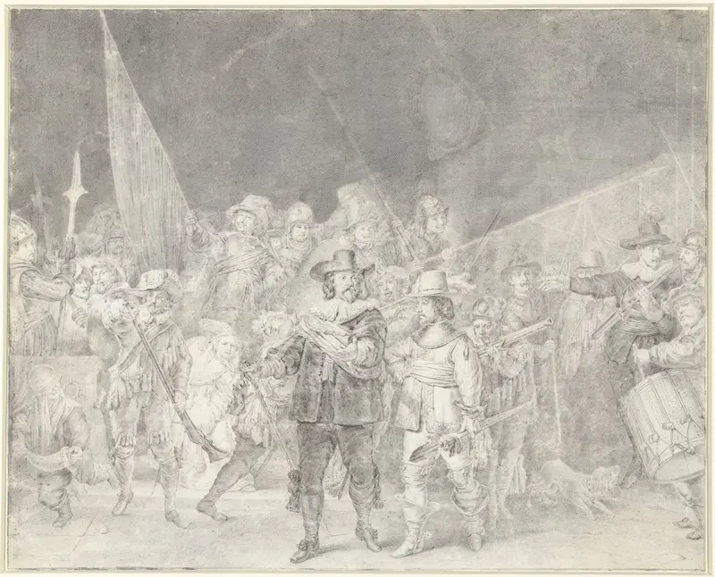 De Nachtwacht Wall Art by Hendrik Pothoven - High-Resolution Digital Print