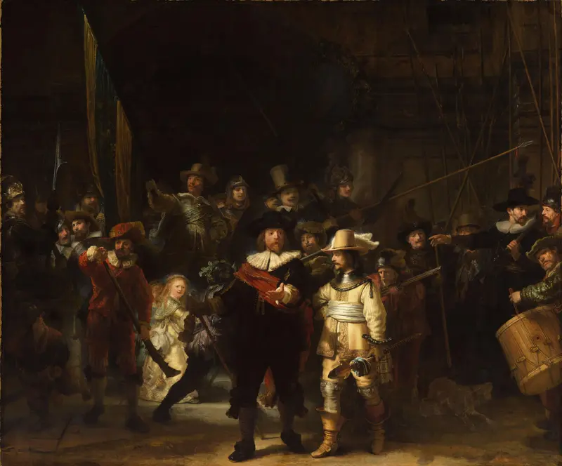 De Nachtwacht Wall Art by Rembrandt van Rijn - High-Resolution Digital Print