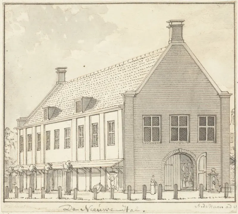 De Nieuwe Hal Wall Art by Abraham de Haen (II) - High-Resolution Digital Print
