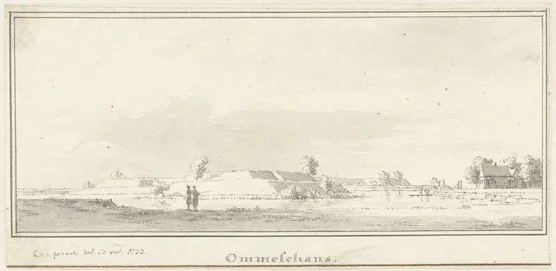 De Ommerschans Wall Art by Cornelis Pronk - High-Resolution Digital Print