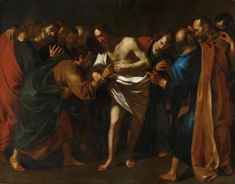 De ongelovige Tomas Wall Art by Wouter Pietersz II Crabeth - High-Resolution Digital Print