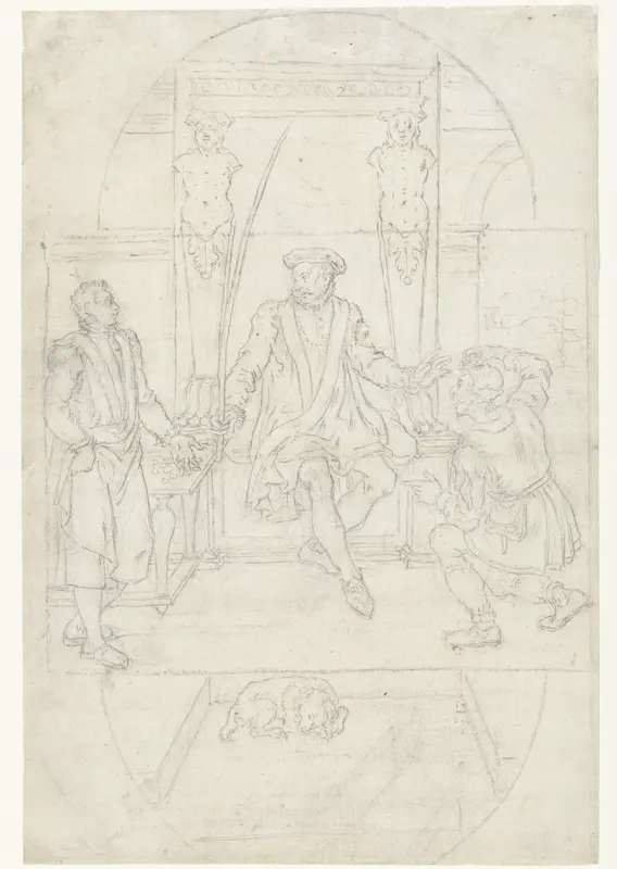 De onomkoopbare rechter Wall Art by Unknown - High-Resolution Digital Print