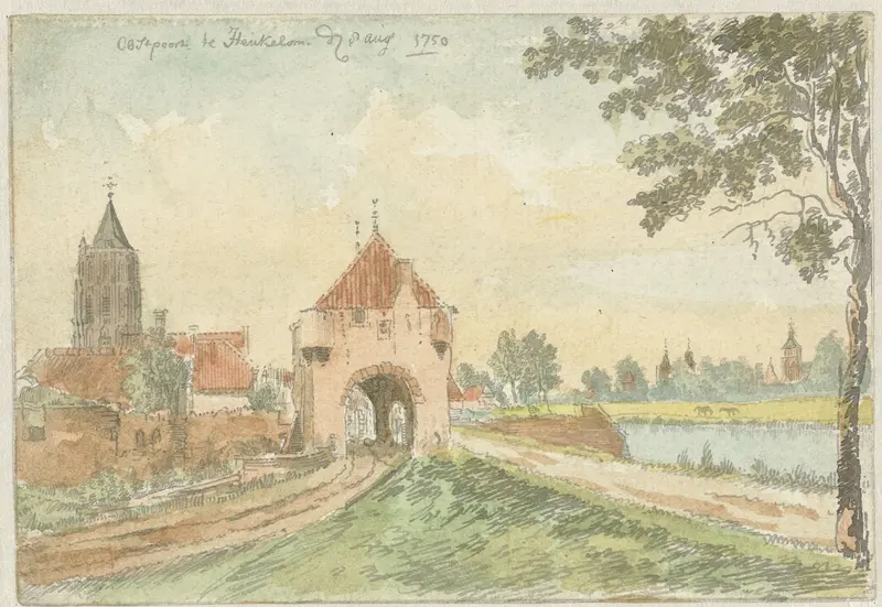 De Oostpoort te Heukelom Wall Art by Unknown - High-Resolution Digital Print