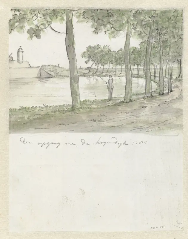 De opgang naar de Hogendijk Wall Art by Jurriaan Andriessen - High-Resolution Digital Print