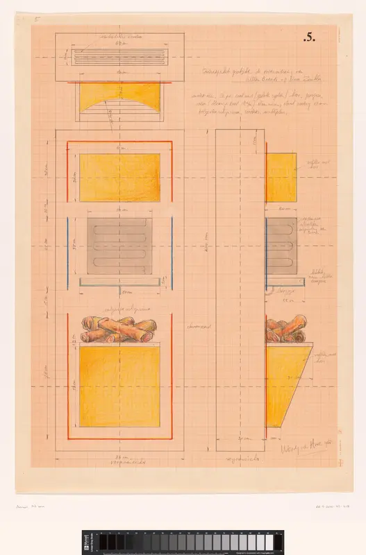 De overwintering van Willem Barentz op Nova Zembla (ontwerp) Wall Art by Unknown - High-Resolution Digital Print