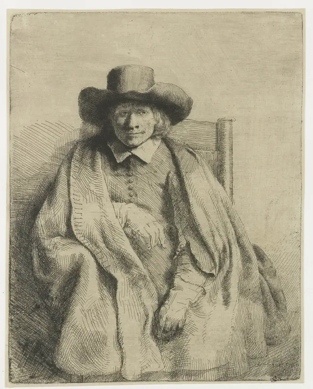 De prentverkoper Clement de Jonghe Wall Art by Unknown - High-Resolution Digital Print