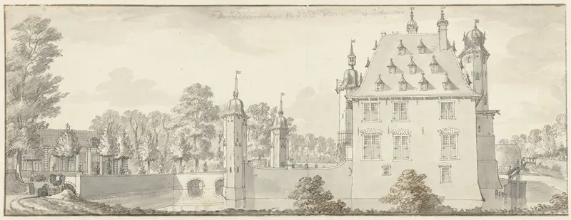 De Riddermaetige Hoffstad Voorn Wall Art by Jan de Beijer - High-Resolution Digital Print