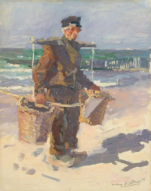 De schelpenvisser Wall Art by Unknown - High-Resolution Digital Print
