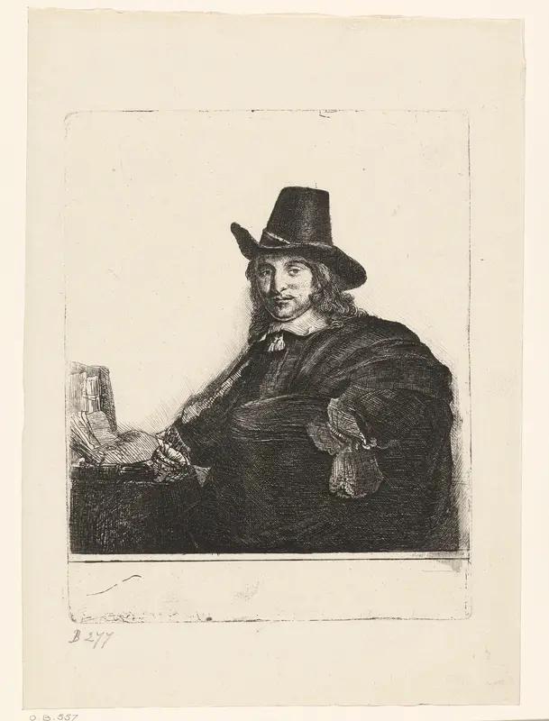 De schilder Jan Asselijn Wall Art by Rembrandt van Rijn - High-Resolution Digital Print