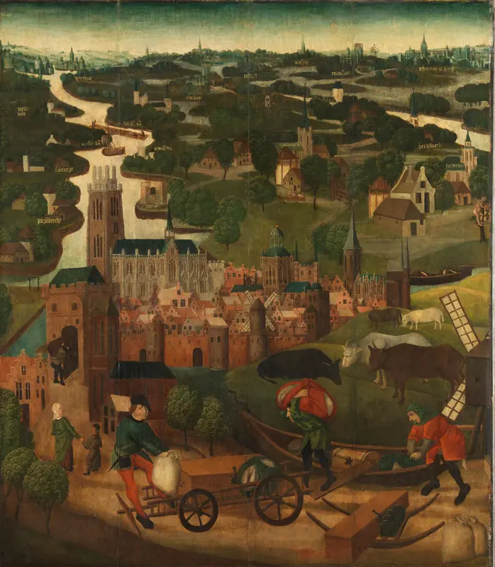 De Sint-Elisabethsvloed Wall Art by Unknown - High-Resolution Digital Print