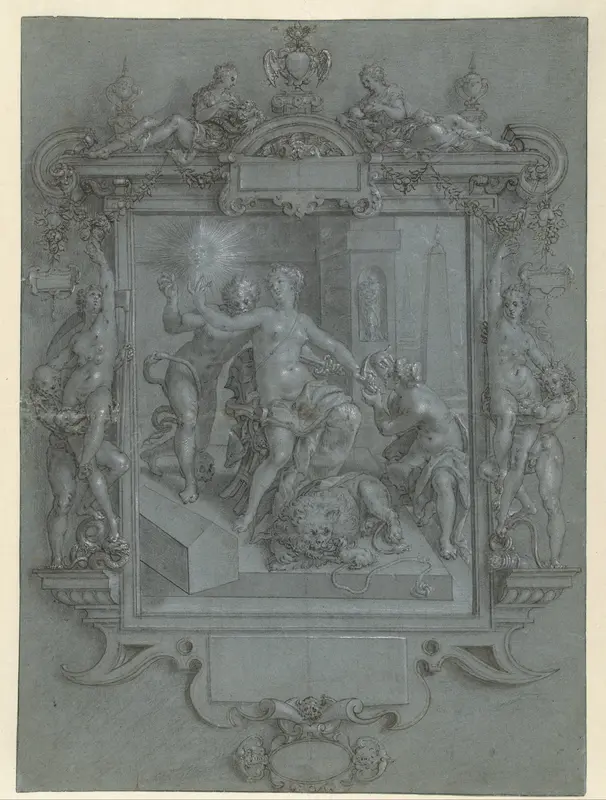 De spiegel der deugd Wall Art by Cornelis Ketel - High-Resolution Digital Print