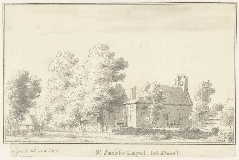 De St.-Jacobskapel te Deest Wall Art by Cornelis Pronk - High-Resolution Digital Print
