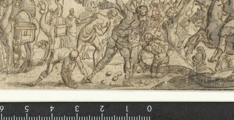 De steniging van de H. Stephanus Wall Art by anonymous - High-Resolution Digital Print