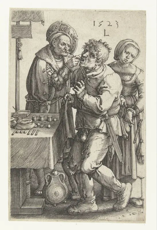 De tandarts Wall Art by Unknown - High-Resolution Digital Print