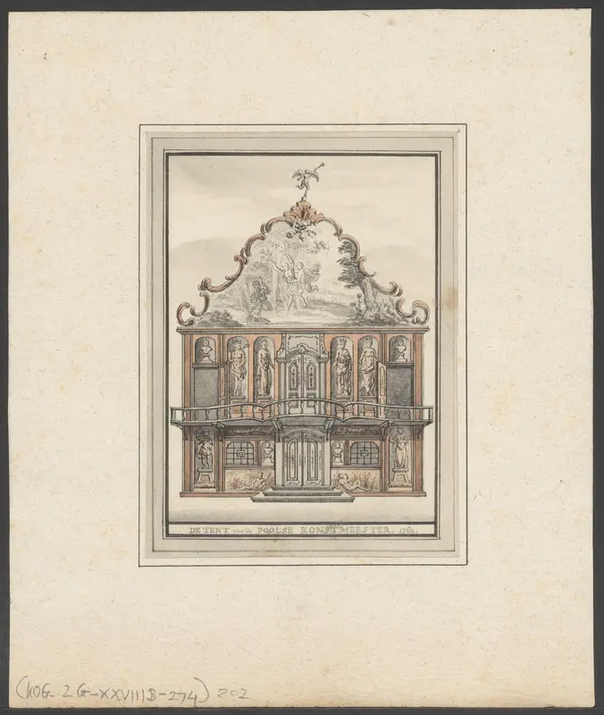 De tent van de goochelaar Jan Jacob van Suyker Wall Art by anonymous - High-Resolution Digital Print