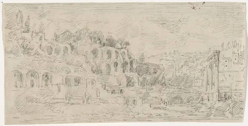 De termen van Caracalla Wall Art by Thomas Cool - High-Resolution Digital Print