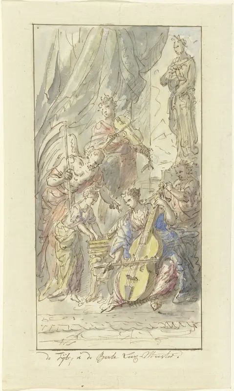De Tijd is de beste Leermeester Wall Art by Elias van Nijmegen - High-Resolution Digital Print