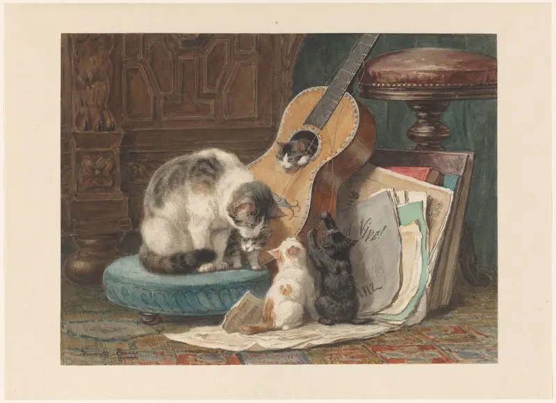 De toonkunstenaars Wall Art by Unknown - High-Resolution Digital Print