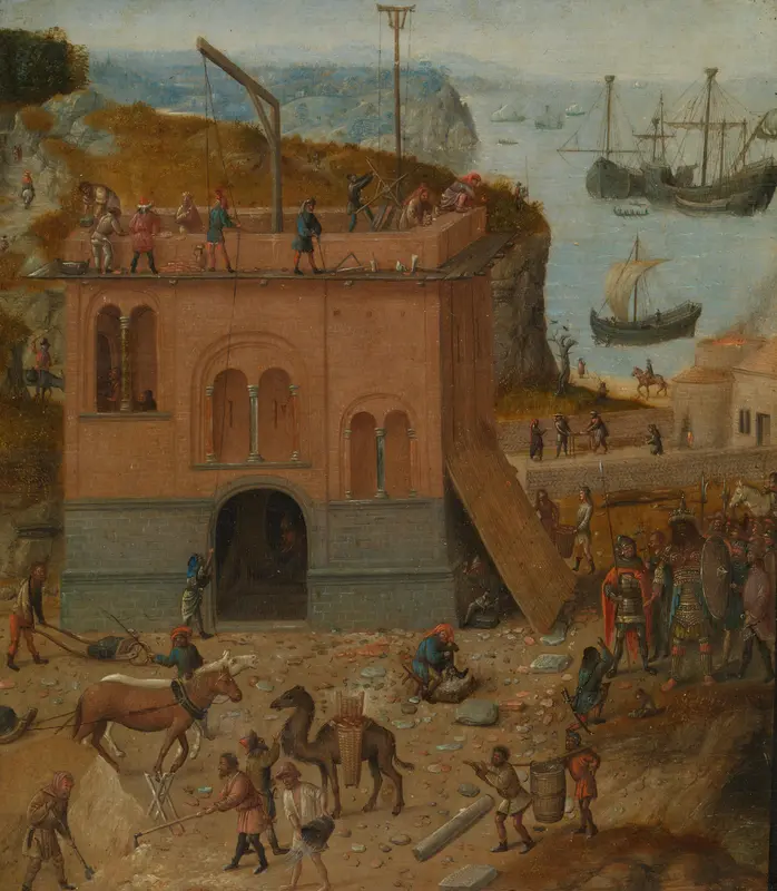 De toren van Babel Wall Art by anonymous - High-Resolution Digital Print