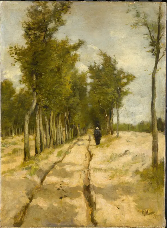 De Torenlaan te Laren Wall Art by Unknown - High-Resolution Digital Print