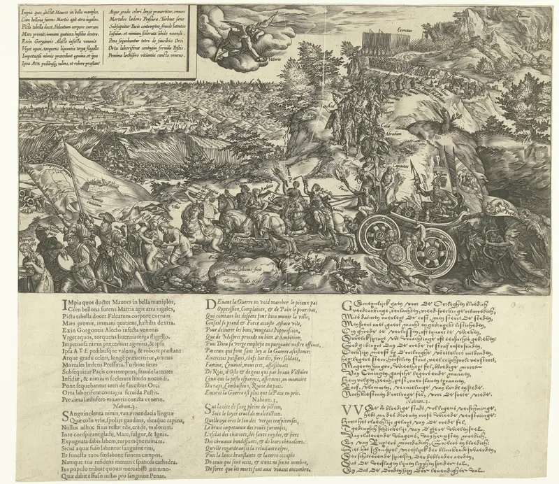 De triomfwagen van de Oorlog Wall Art by Unknown - High-Resolution Digital Print