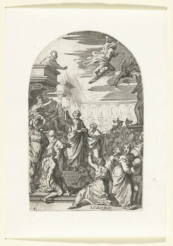 De val van Simon de Tovenaar Wall Art by Unknown - High-Resolution Digital Print