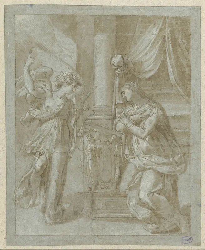 De verkondiging Wall Art by Unknown - High-Resolution Digital Print