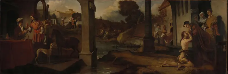De verloren zoon Wall Art by Barent Fabritius - High-Resolution Digital Print